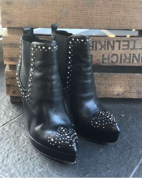 Kozačky dámské Michael Kors SOFIE černé